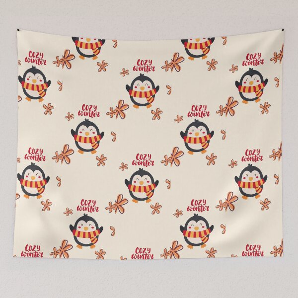 Item preview, Happy penguin cozy winter  designed and sold by NurzZz73.