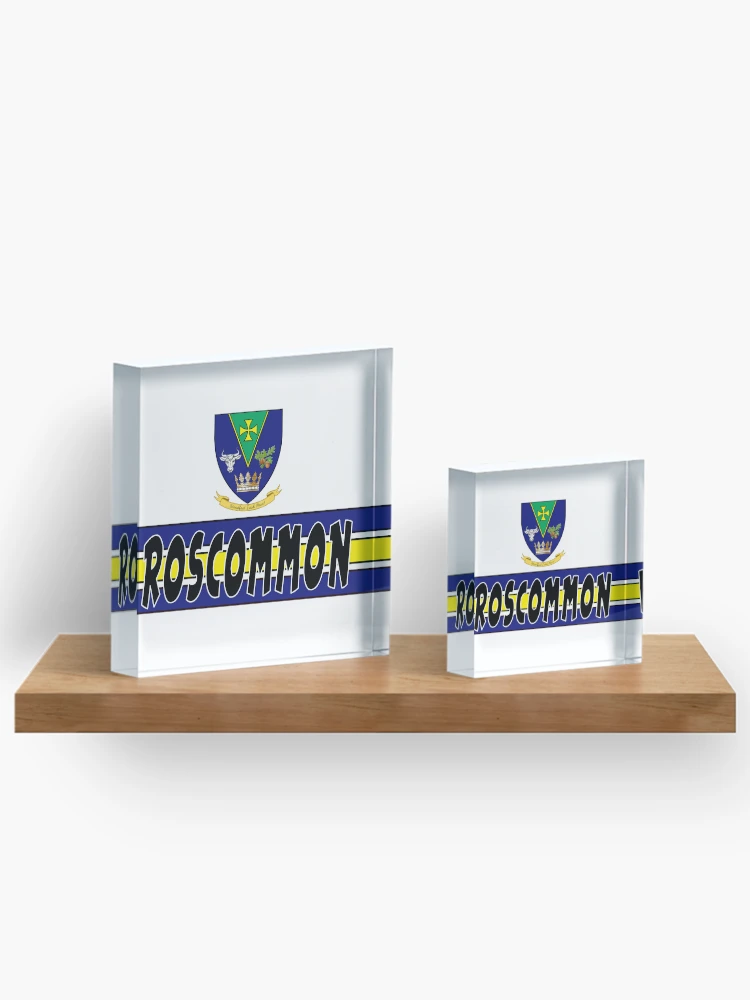 Thumbnail 3 of 5, Acrylic Block, COUNTY ROSCOMMON designed and sold by CathalDevlin.