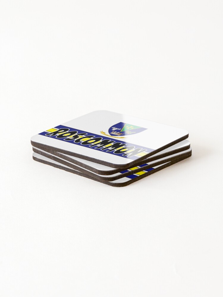 Thumbnail 4 of 5, Coasters (Set of 4), COUNTY ROSCOMMON designed and sold by CathalDevlin.
