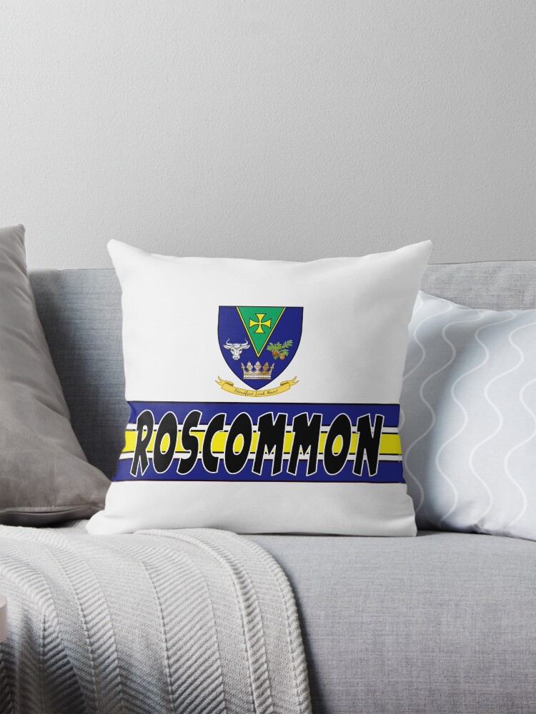 Thumbnail 1 of 4, Pillow, COUNTY ROSCOMMON designed and sold by CathalDevlin.