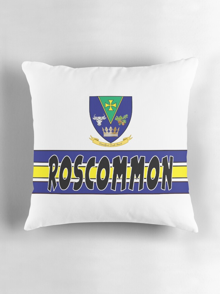 Thumbnail 3 of 4, Pillow, COUNTY ROSCOMMON designed and sold by CathalDevlin.