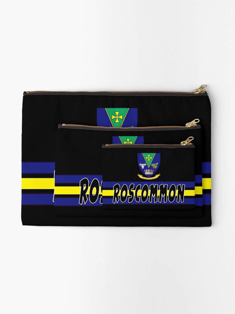 Thumbnail 2 of 4, Zipper Pouch, COUNTY ROSCOMMON designed and sold by CathalDevlin.