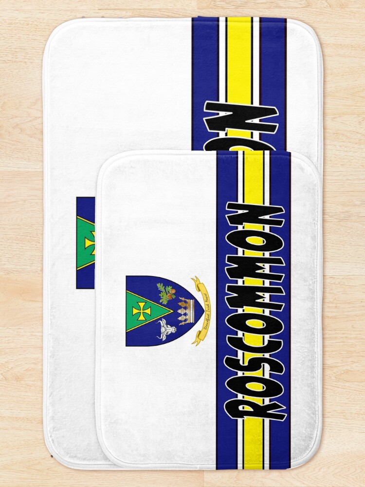 Thumbnail 5 of 6, Bath Mat, COUNTY ROSCOMMON designed and sold by CathalDevlin.