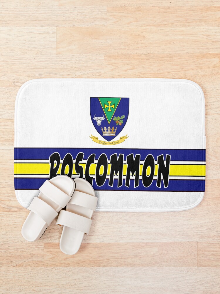 Thumbnail 1 of 6, Bath Mat, COUNTY ROSCOMMON designed and sold by CathalDevlin.