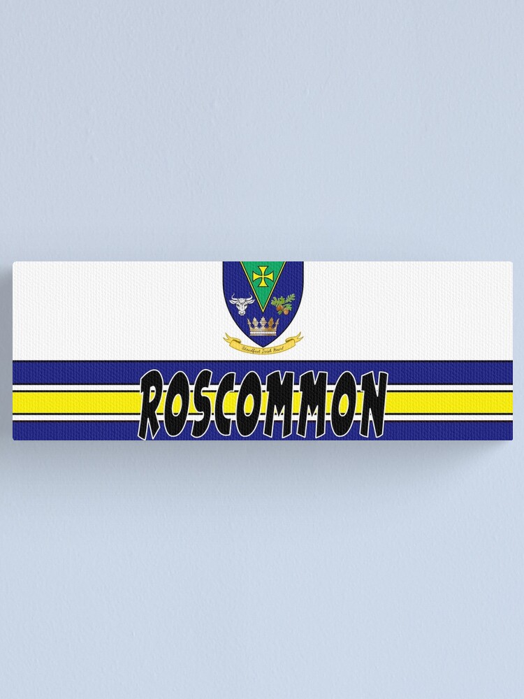 Thumbnail 1 of 3, Canvas Print, COUNTY ROSCOMMON designed and sold by CathalDevlin.