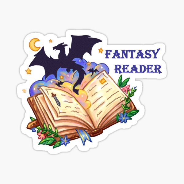 Item preview, Fantasy Reader Texted designed and sold by PurfectlyBrewed.