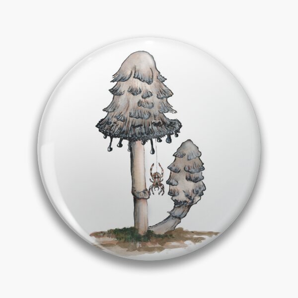 Item preview, A very Shaggy Inkcap designed and sold by CUBDESIGNING.