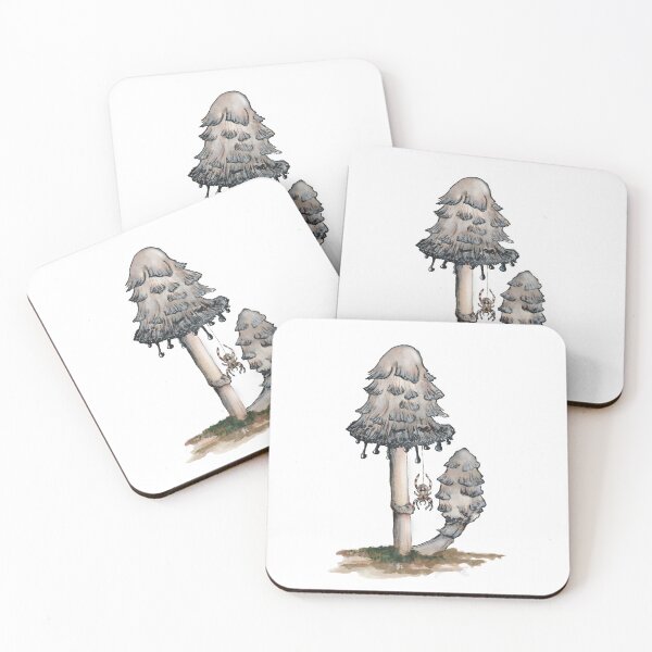 Item preview, A very Shaggy Inkcap designed and sold by CUBDESIGNING.