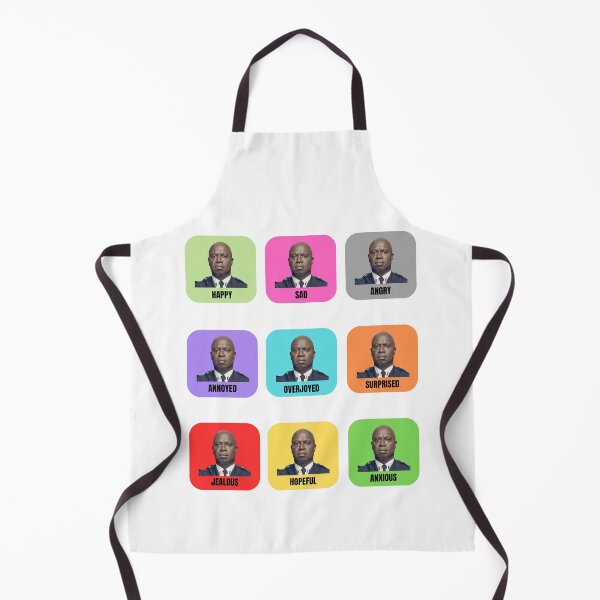 Item preview, The many faces of Captain Raymond Holt designed and sold by SuperNeato.