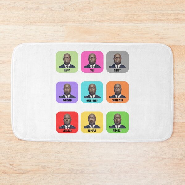 Item preview, The many faces of Captain Raymond Holt designed and sold by SuperNeato.