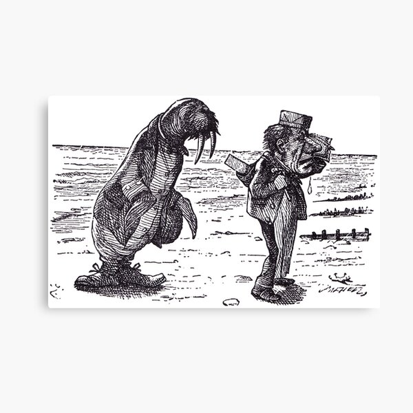 The Walrus and the Carpenter - 1 Canvas Print