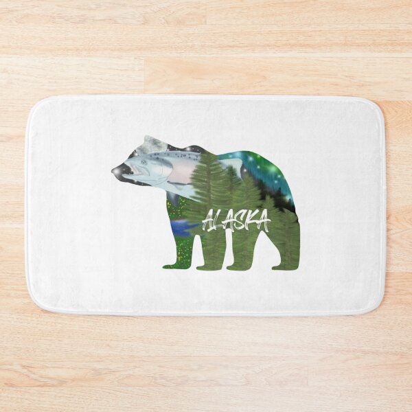 Item preview, Alaska Bear Filled With Nature designed and sold by Two-Pence-Art.
