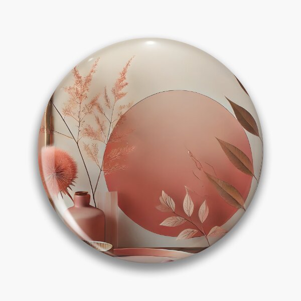 Item preview, Peach Bloom in Golden Fram designed and sold by yaser1234.