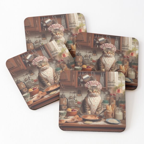 Item preview, Messy chef cat designed and sold by Juli M..