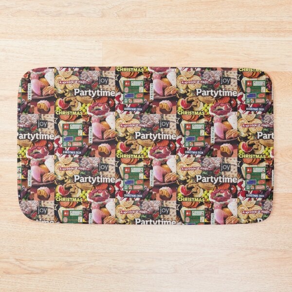 Item preview, Partytime Food Christmas Collage designed and sold by JCGair.