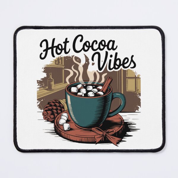 Item preview, Hot Cocoa Vibes Celebration for Chocolate Lovers designed and sold by JustCrafted.
