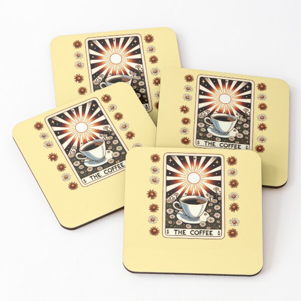 Item preview, The Coffee Tarot Card designed and sold by FrictionMaxxing.