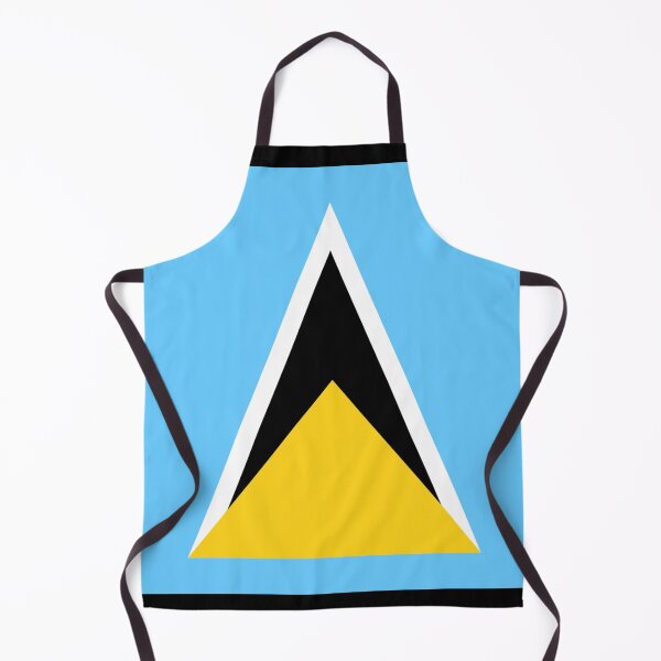 Item preview, Flag of Saint Lucia designed and sold by TinaJostDesigns.