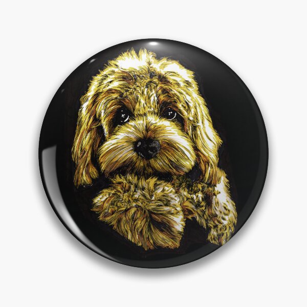 Item preview, Goldendoodle Art, all products depict this Original, Hand Drawn Very Colorful Art, Created over a 30 hour period designed and sold by Kris Curran.