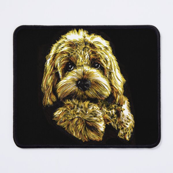 Item preview, Goldendoodle Art, all products depict this Original, Hand Drawn Very Colorful Art, Created over a 30 hour period designed and sold by Kris Curran.