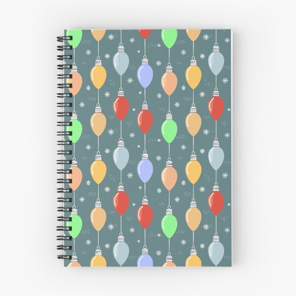Item preview, Retro Christmas Lights Pattern designed and sold by ArtFactoryAI.