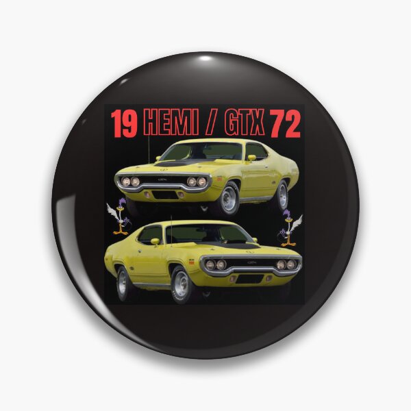 Item preview, "1972 Plymouth GTX HEMI Muscle Car | Vintage Mopar Apparel for Car Enthusiasts" designed and sold by Mrpalaad.