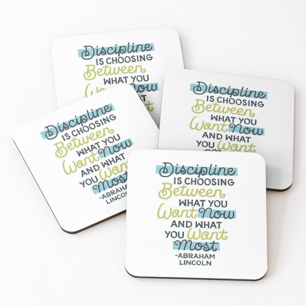 Item preview, Discipline Motivational Quote designed and sold by polliadesign.