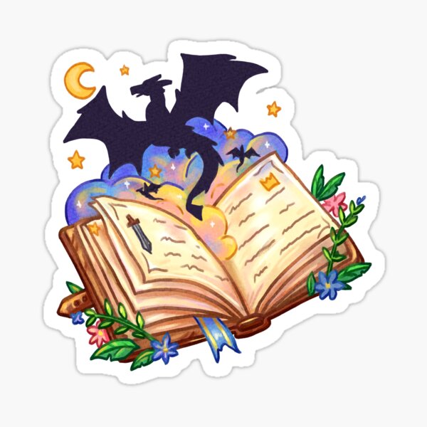 Item preview, Fantasy Reader designed and sold by PurfectlyBrewed.