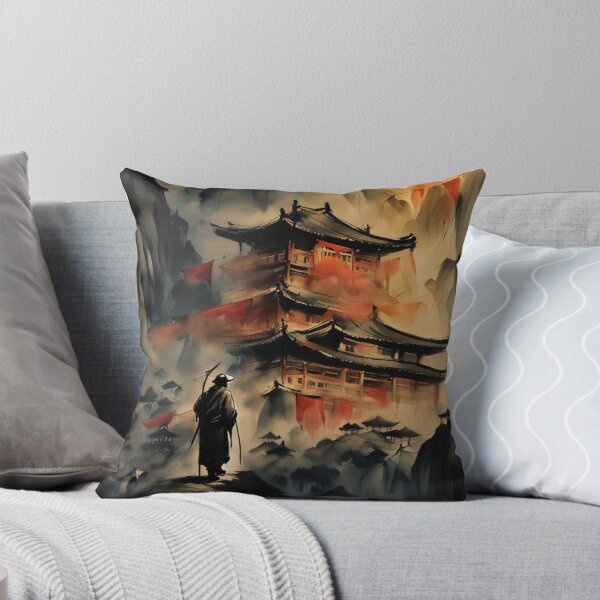 Item preview, Warrior In A Misty Landscape designed and sold by SpunkySpaniel.