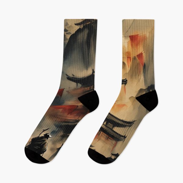 Item preview, Warrior In A Misty Landscape designed and sold by SpunkySpaniel.