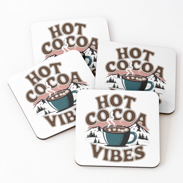Item preview, Hot Cocoa Vibes Celebration for Chocolate Lovers designed and sold by JustCrafted.