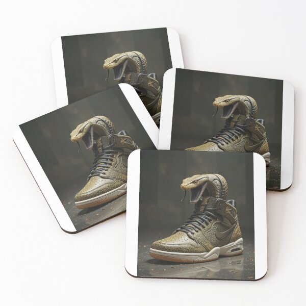 Item preview, Golden Snake Luxury Sneakers, Bold and Unique Design designed and sold by PRIME4YOU.