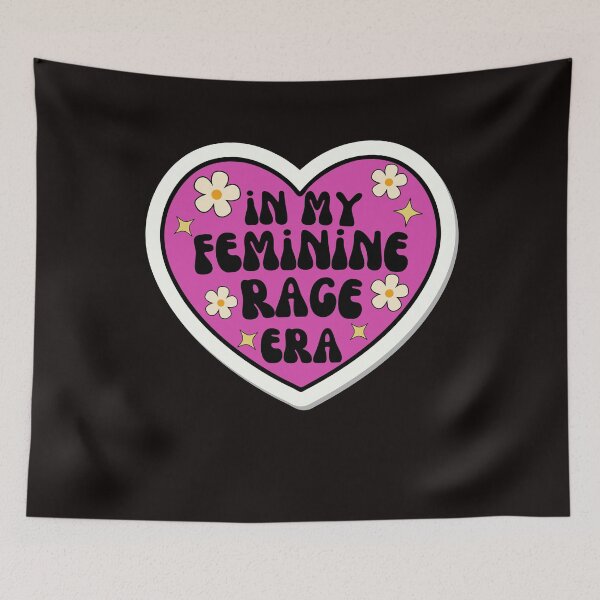 Item preview, Copy of In My Female Rage Era Retro Groovy Women Girls Funny designed and sold by BornBorn.