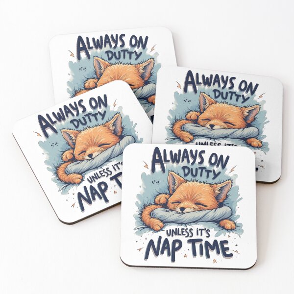 Item preview, always on dutty unless its nap time  designed and sold by Ismartista.