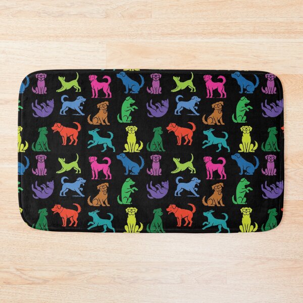 Item preview, Modern Dog Pattern Design Description with Funny Dog Walking Theme designed and sold by Teemaniac.