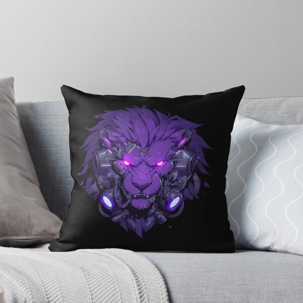 Item preview, Cyber Black Lion // Black Lion // Cool Animal // Cyber Animal // Animal Art // Animal Warrior // Animal Cute Art // Gaming Aesthetic stickers designed and sold by SMARTKIT  DESIGNAGENCY.