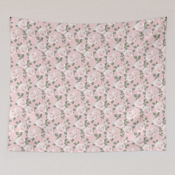 Item preview, Intertwining Roses on Pink designed and sold by chrisdembinski.