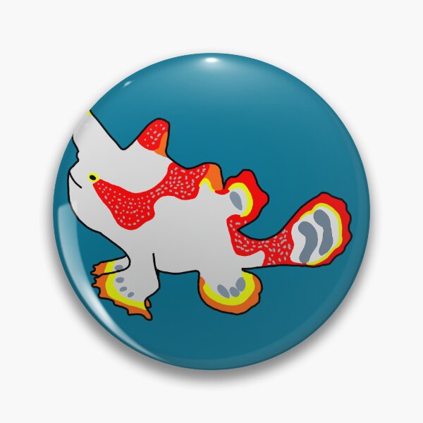 Item preview, Warty Frogfish designed and sold by Leapingdoe.