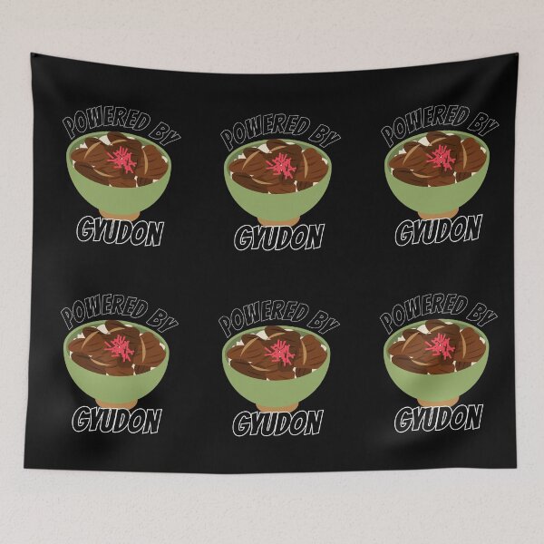 Item preview, Powered By Gyudon designed and sold by Tokyotopia.
