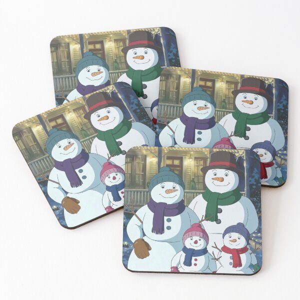 Item preview, Snowman Family in a Front Yard designed and sold by McVrax.