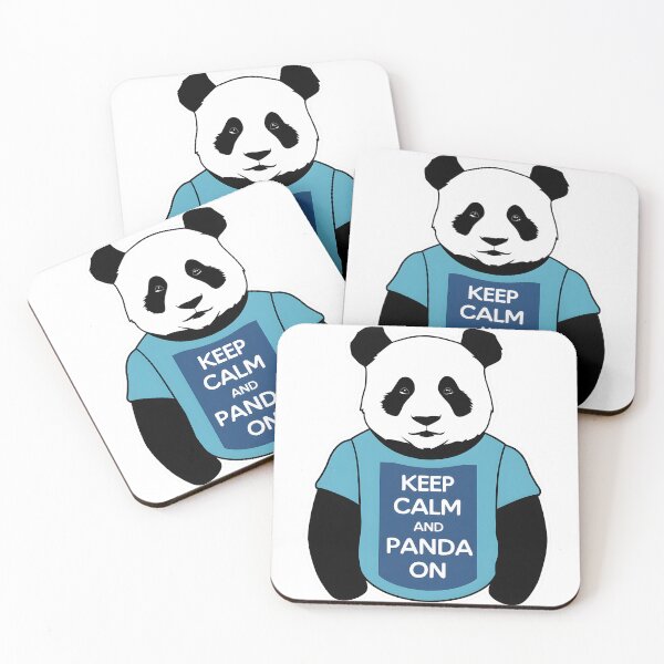 Item preview, Keep calm and carry on Panda designed and sold by SublimePixelHub.