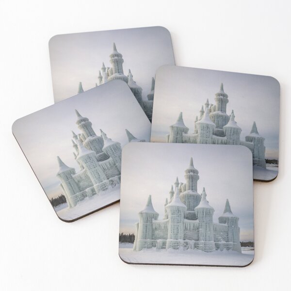 Item preview, Ice Castle in a Frozen Landscape designed and sold by McVrax.