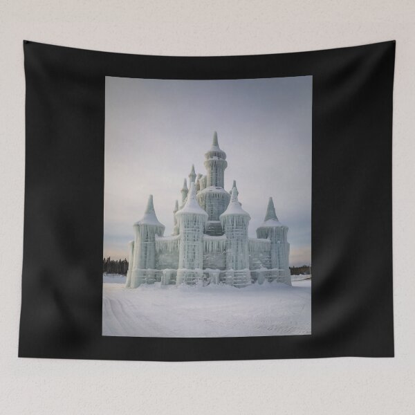 Item preview, Ice Castle in a Frozen Landscape designed and sold by McVrax.