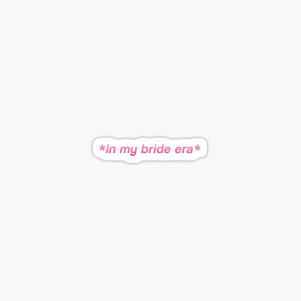 Item preview, in my bride era designed and sold by punnygirl.