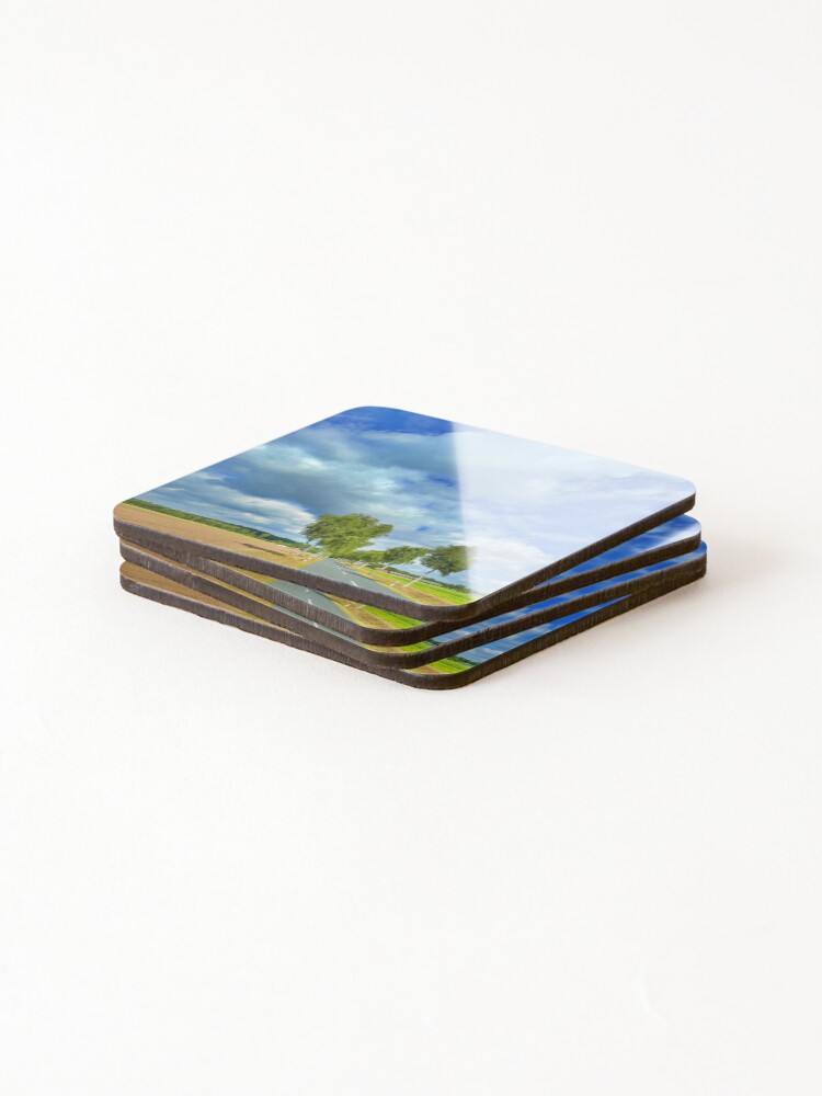 Thumbnail 4 of 5, Coasters (Set of 4), Pure land designed and sold by RudeKitchen.
