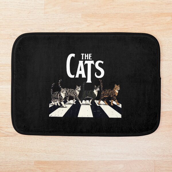 Item preview, The Cats – Abbey Road Parody Design designed and sold by Aredbox.