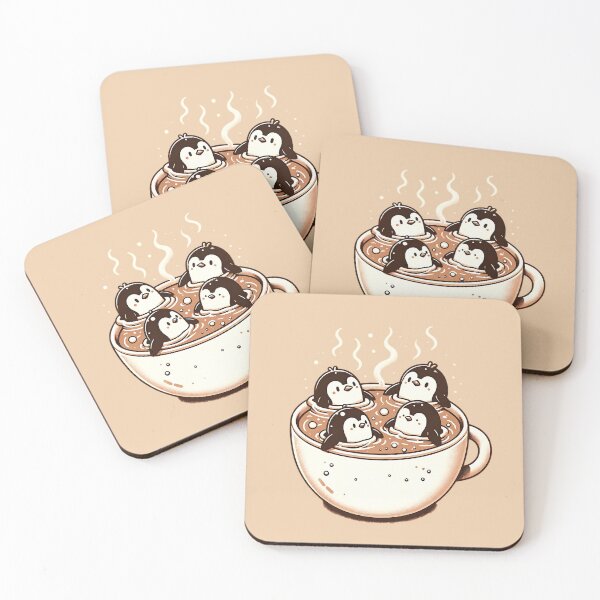 Item preview, Coffee penguin plunge designed and sold by PenguinPalace.