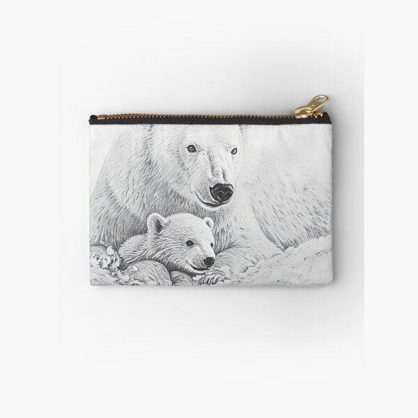 Item preview, Polar bear pencil drawing designed and sold by Pencil-Art.