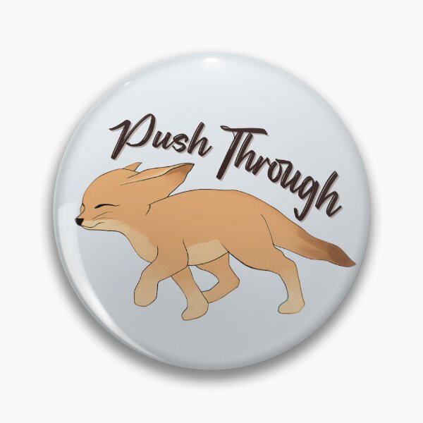 Item preview, Fennec Fox Push Through Motivation designed and sold by Skull Fern.