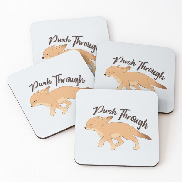 Item preview, Fennec Fox Push Through Motivation designed and sold by Skull Fern.